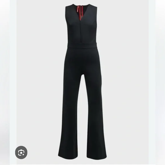 SPANX Perfect Sleeveless Jumpsuit in Black - Picture 1 of 11